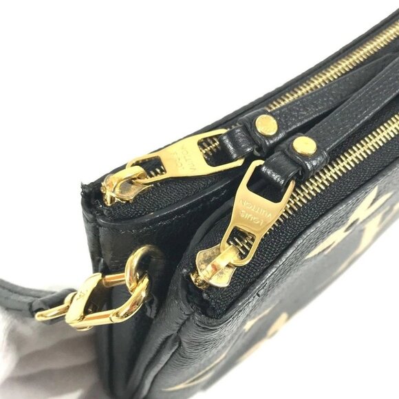 LOUIS VUITTON M80787 Pochette double zip Pochette Pouch Clutch Shoulder Bag - Picture 9 of 15